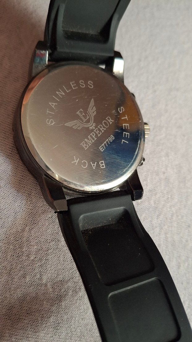 Siyah  Erkek Kol Saati - Görsel 5