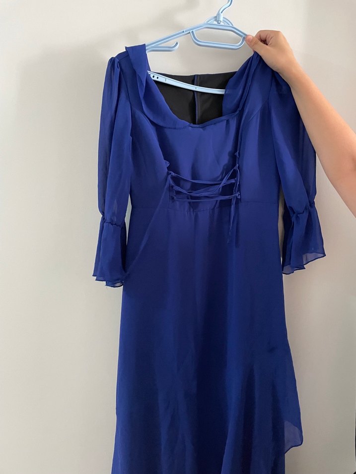 Uzun abiye elbise özel dikim - Görsel 4