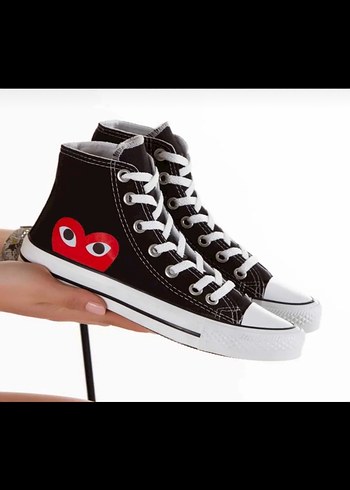 comme des garçons play converse