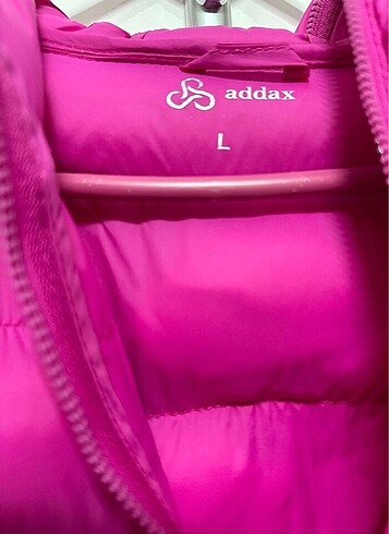 l Beden pembe Renk pembe şişme mont
