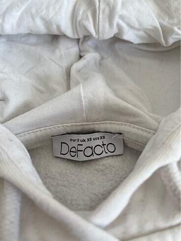 Defacto defacto beyaz sweatshirt