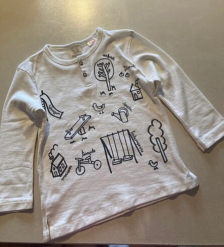 Kız erkek tshirt zara