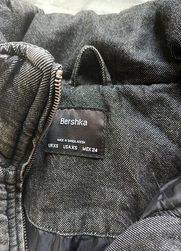 xs Beden gri Renk Bershka