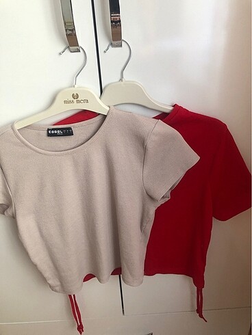 iki adet crop trendyol/defacto