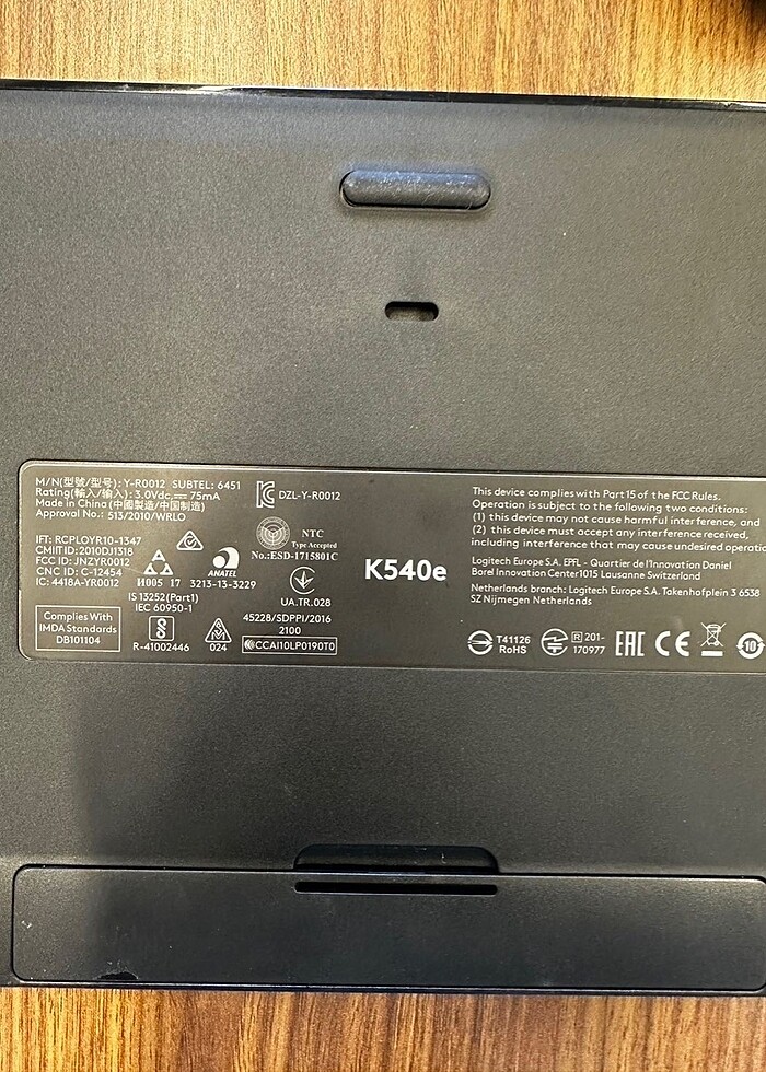 Logitech Kablosuz Klavye+Mouse - Görsel 2