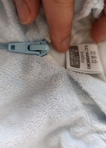 Bebek Polar Tulum Fermuarlı - Görsel 2