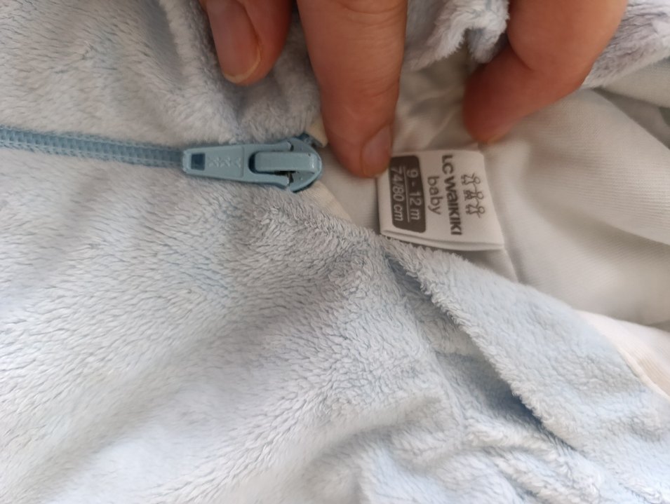 Bebek Polar Tulum Fermuarlı - Görsel 2