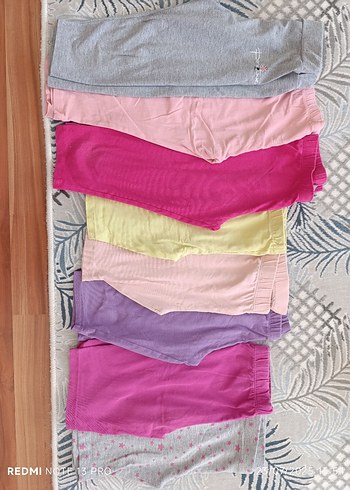 LC Waikiki Kız Çocuk Pastel Renkli Elastik Tayt