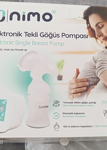 Nimo Tekli Elektronik Göğüs Pompası 150 ml