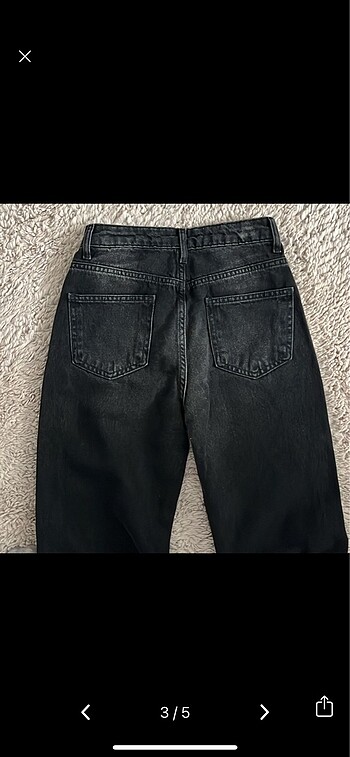 xs Beden siyah jean