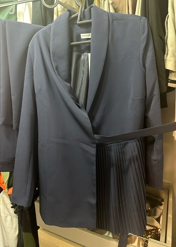 klasik şık bayan takım - Görsel 2