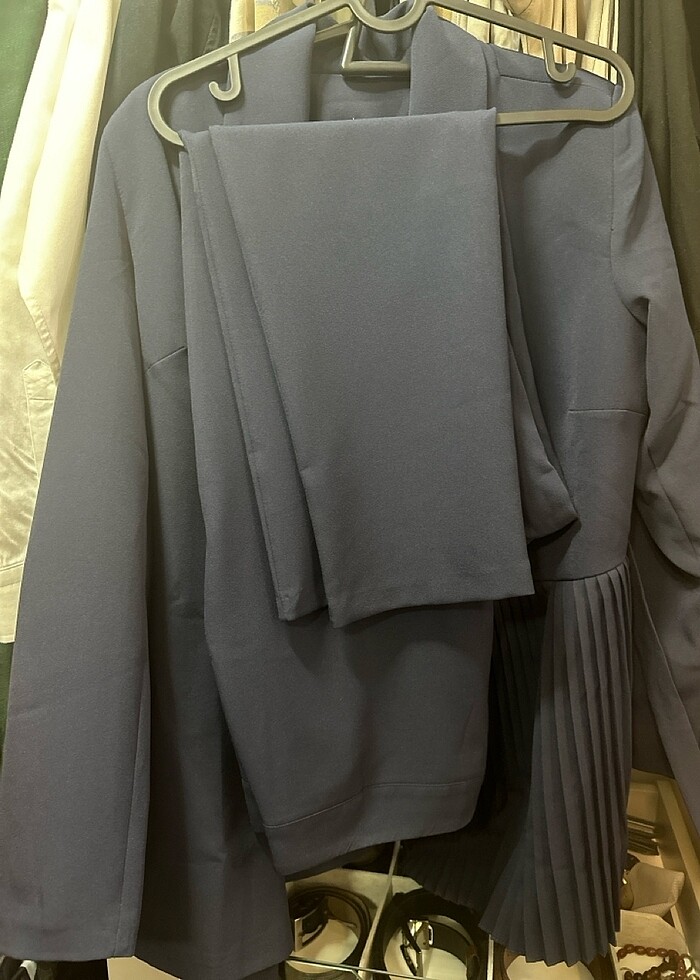 klasik şık bayan takım - Görsel 4