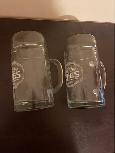 Beden Efes bira bardağı 1'er litrelik koleksiyon
