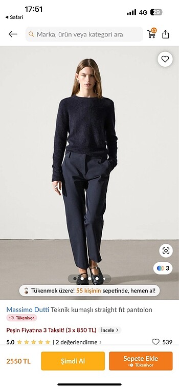 Massimo Dutti orijinal