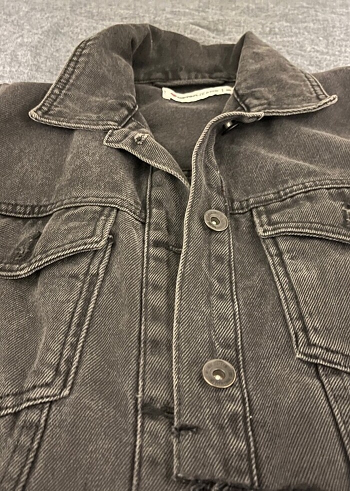 Crop kot ceket - Görsel 2