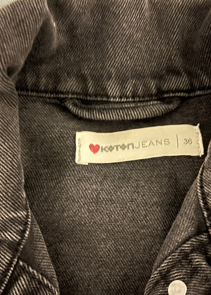 Crop kot ceket - Görsel 3