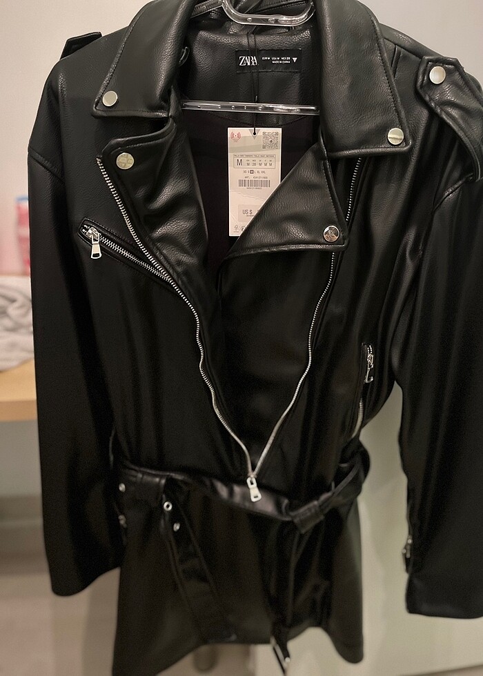 Zara Deri Elbise - Görsel 3