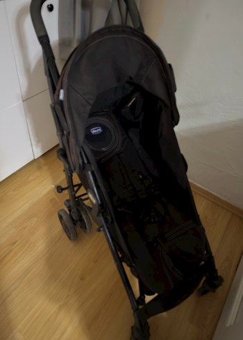 Siyah Chicco Bebek Arabası - Görsel 7