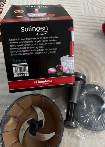 Slingen orjinal Gri Blender ve Doğrayıcı Parçaları - Görsel 4