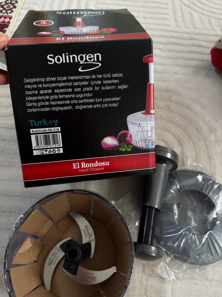 Slingen orjinal Gri Blender ve Doğrayıcı Parçaları - Görsel 4