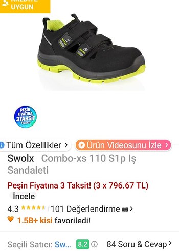 42 Beden Diger Erkek Sarı Spor Outdoor Ayakkabı