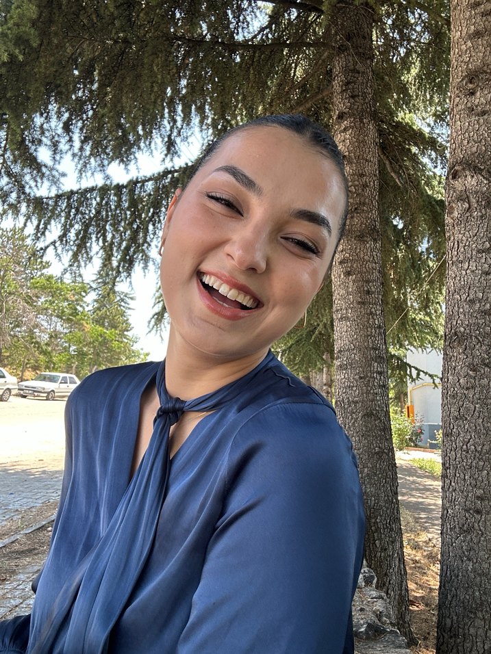 Mango Mavi İpek Görünümlü Bağlamalı Yaka Kadın Tulum - Görsel 2