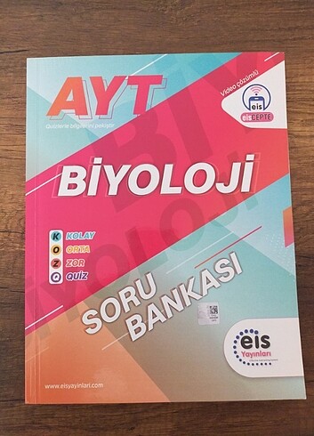 Ayt biyoloji eis soru bankası 