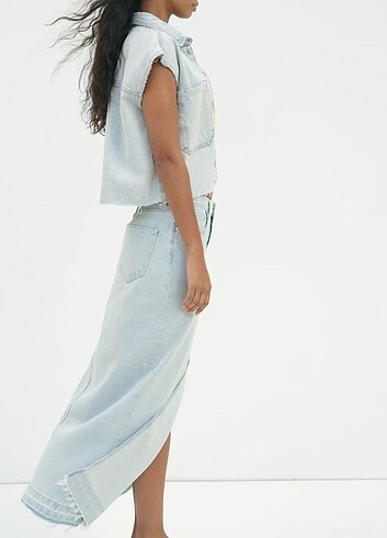 Zara denim etek