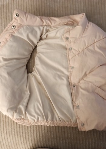 Bej Düğmeli Kız Yeleği - Görsel 2