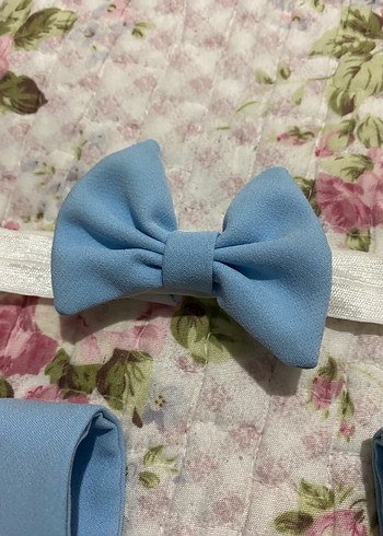 Diğer Erkek Çocuk Mavi Askılı Vintage Pantolon