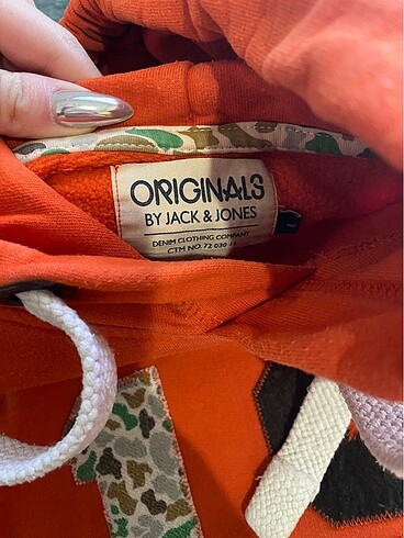 Diğer Jack&Jones turuncu sweatshirt