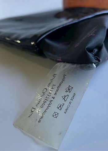 Dior Koyu Pembeli makyaj çantası - Görsel 7