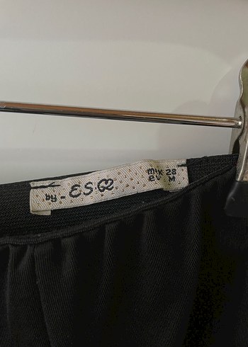 Siyah Pilili Midi Eteği - Görsel 5