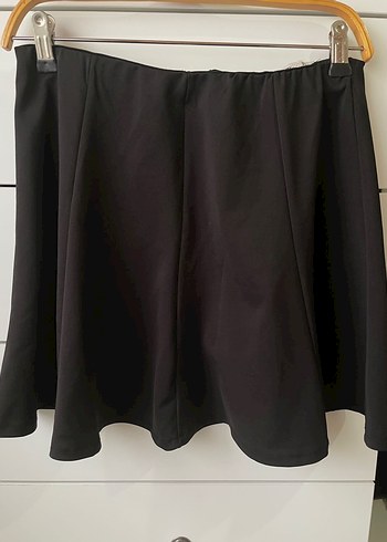 Siyah Pilili Midi Eteği - Görsel 4