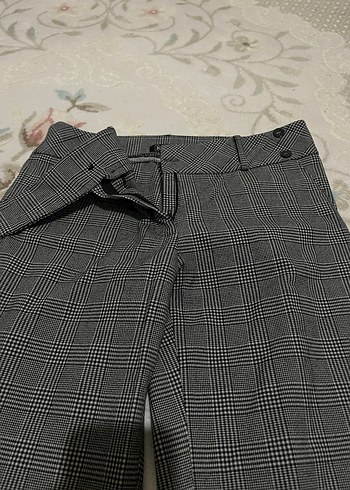 38 Beden Gri Kumaş Pantolon