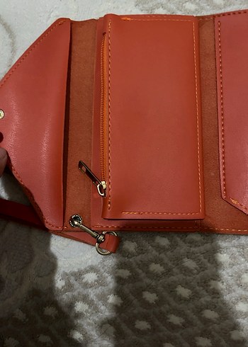 Deri Kadın Portföy Cüzdan Fermuarlı - Görsel 4