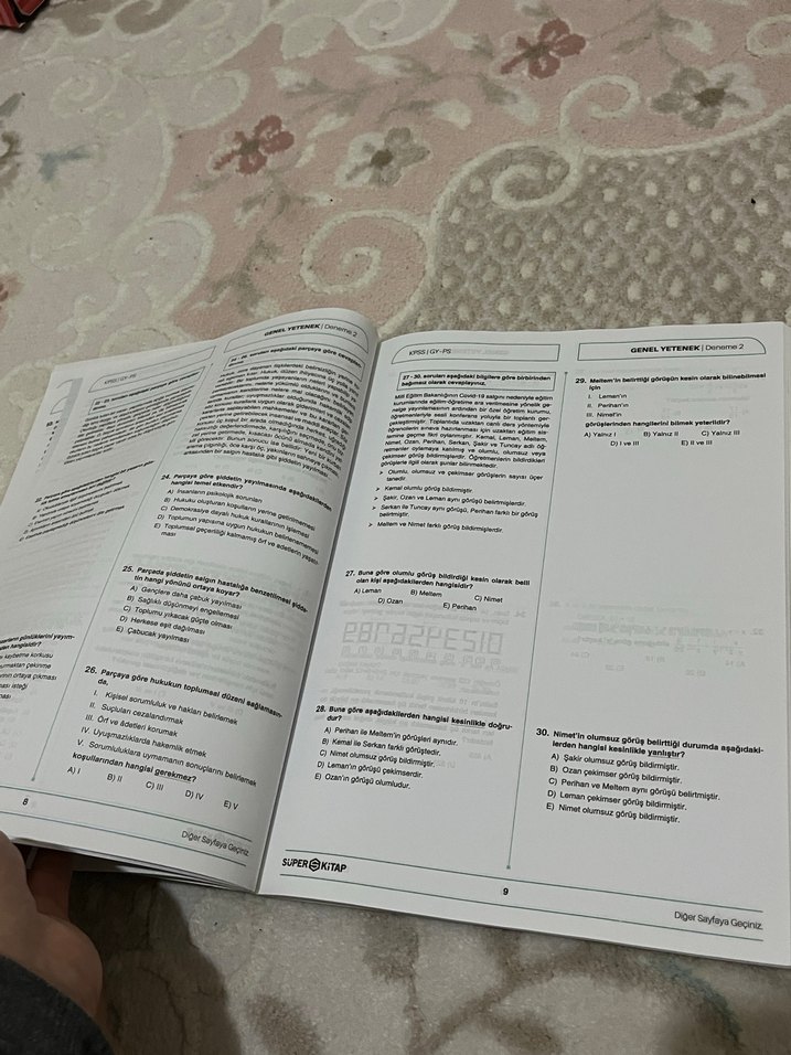 5 KPSS Deneme Sınavı Kitabı - Görsel 5