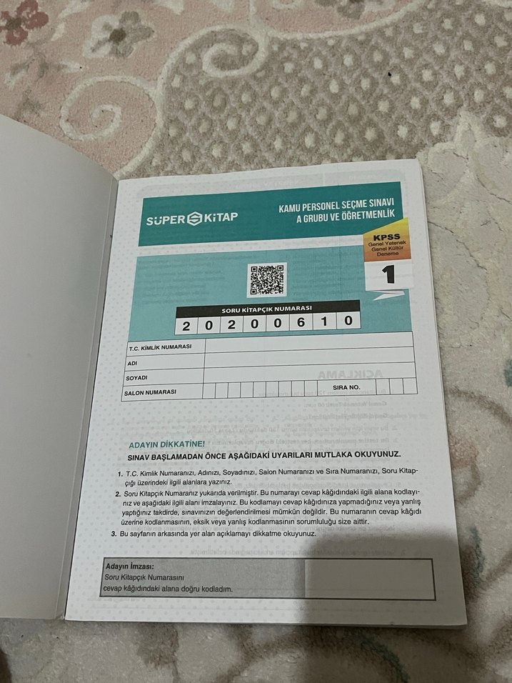 5 KPSS Deneme Sınavı Kitabı - Görsel 2