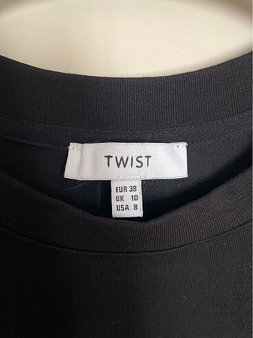 Twist Twist Korseli ve Vatkalı Siyah Elbise