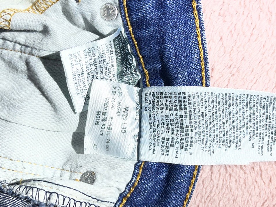 Levis Mavi Denim Jean — görsel 9/9