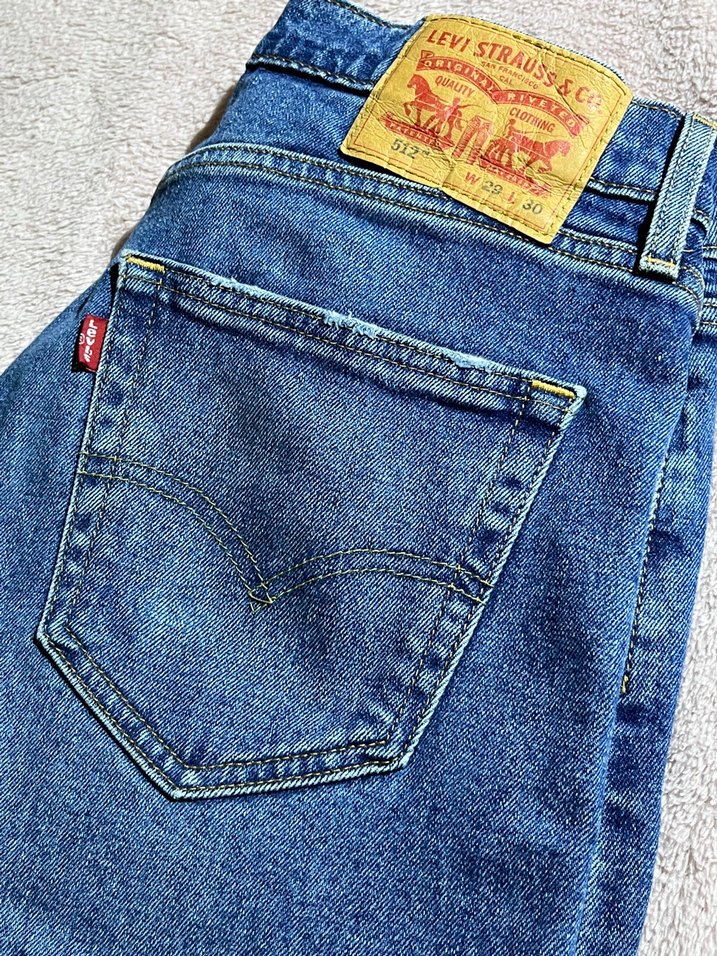 Levis Mavi Denim Jean — görsel 2/9