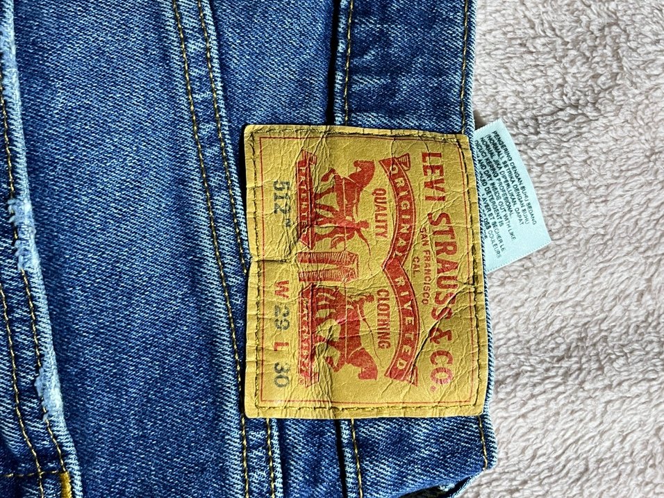 Levis Mavi Denim Jean — görsel 3/9