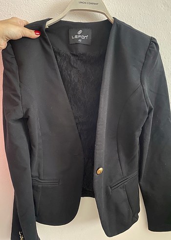 Diğer Sik Siyah Blazer Ceket