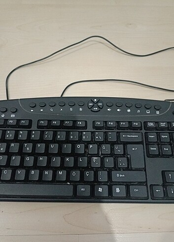 Kablolu klavye USB girişli - Görsel 3