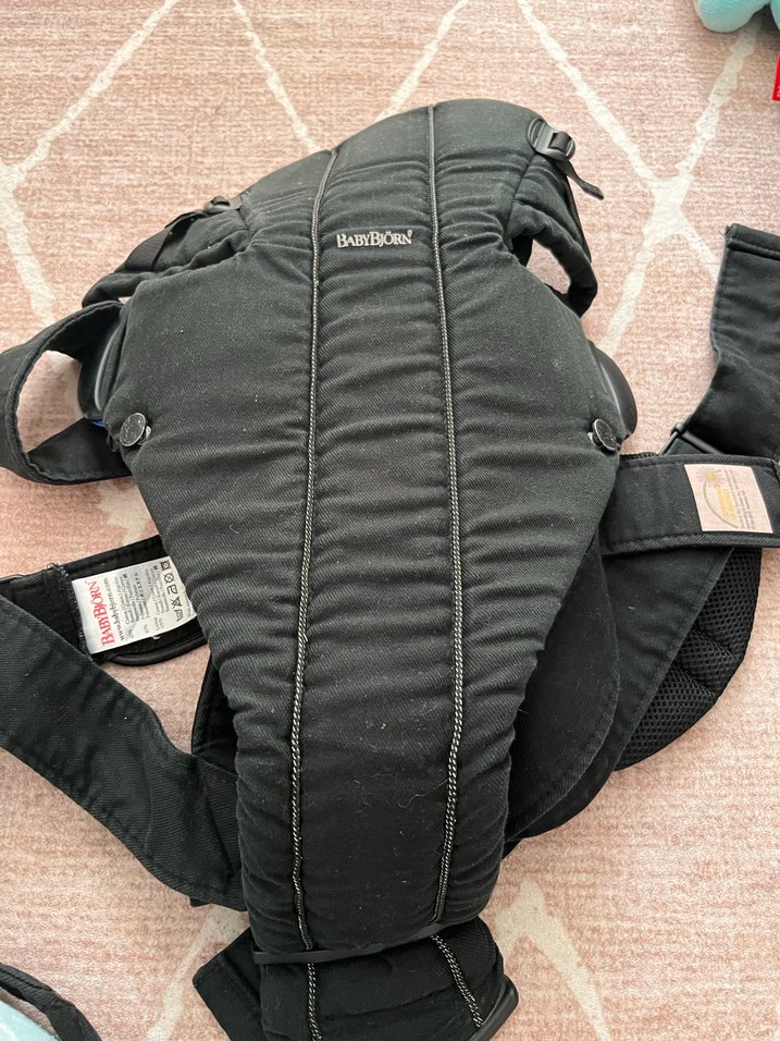 Siyah Bebek Kanguru Taşıyıcı - Görsel 4