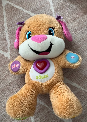 Renkli Eğitici Peluş Oyuncak Köpek - Görsel 2