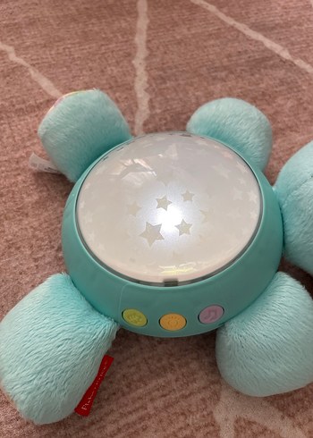 Turkuaz Pastel Peluş Oyuncak Hipopotam - Görsel 3