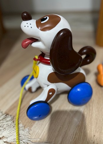 Renkli Çek-Çek Köpek Oyuncakları - Görsel 2