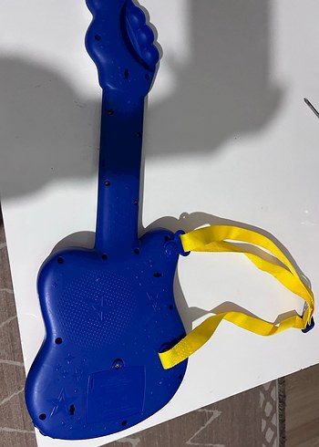 Renkli Çocuk Müzik Oyuncağı Gitar - Görsel 3