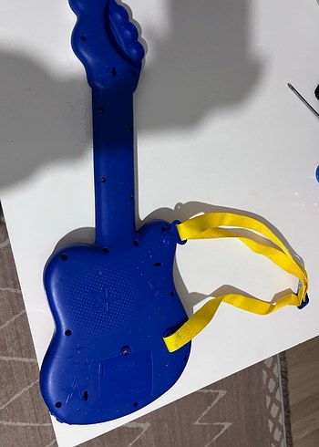 Renkli Çocuk Müzik Oyuncağı Gitar - Görsel 4